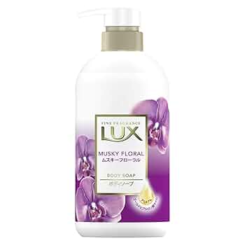 LUX PLUSH ボディソープ 4パック ラックス(LUX) ボディソープ ソフトローズ ポンプ 450g - アスクル